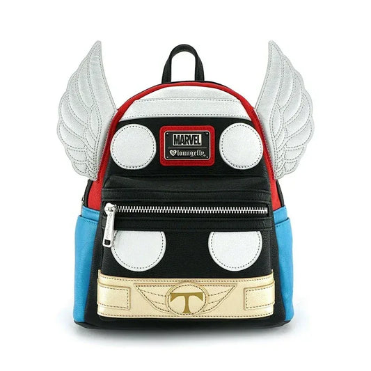 Authentic Marvel Thor PU Leather Backpack Double Strap For Cosplay And School - ToylandEU