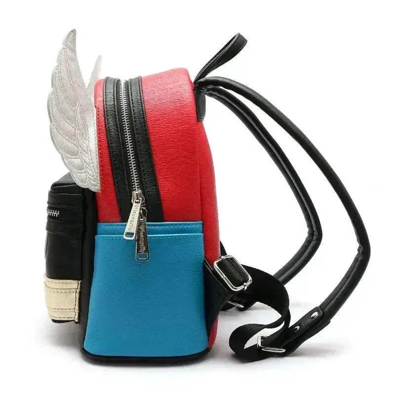 Authentic Marvel Thor PU Leather Backpack Double Strap For Cosplay And School - ToylandEU