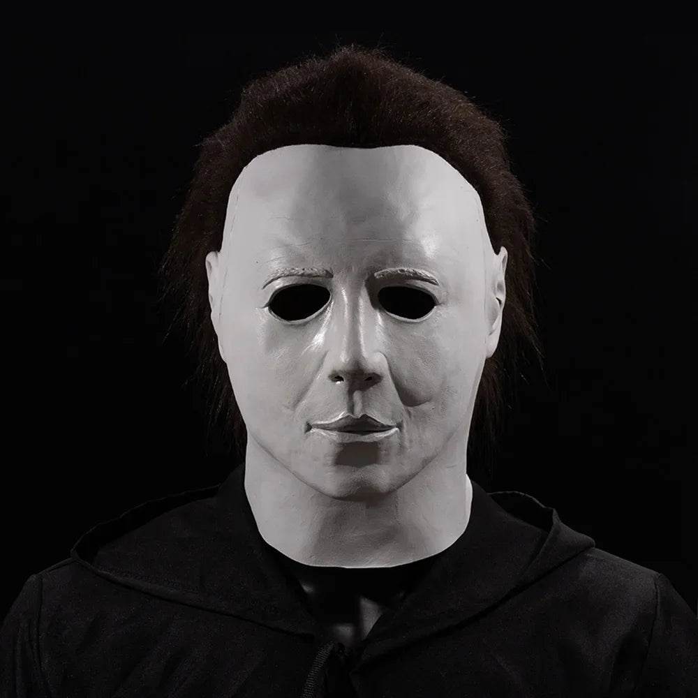 Authentic Mask Michael Myers White Latex Halloween Cosplay - ToylandEU
