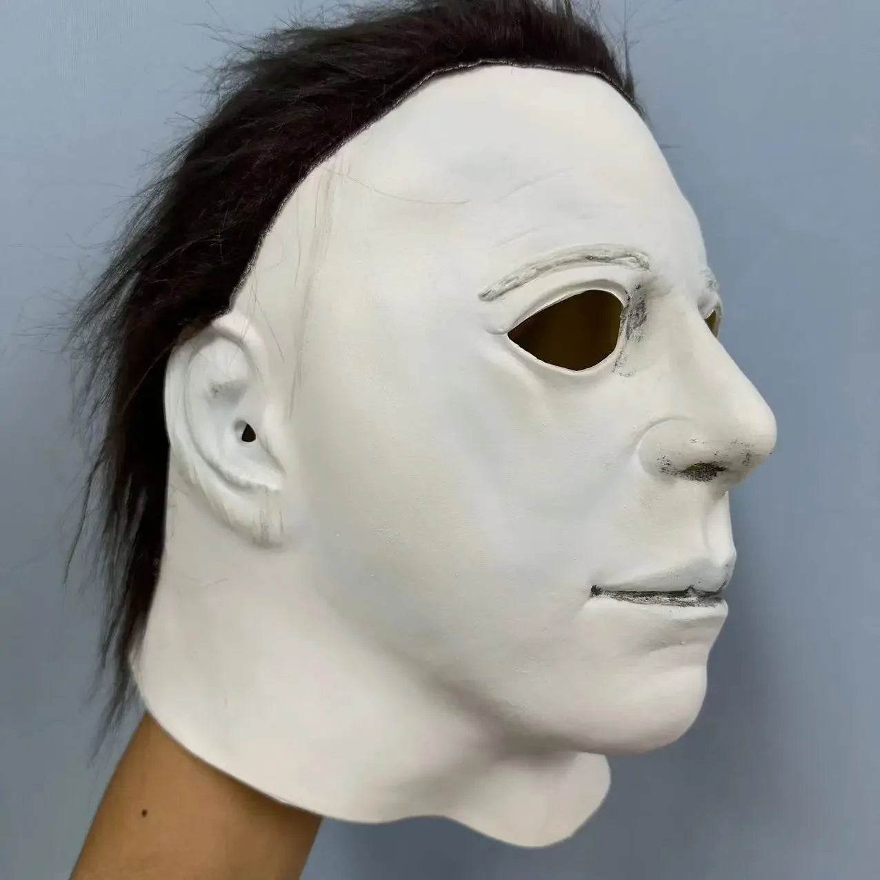 Authentic Mask Michael Myers White Latex Halloween Cosplay - ToylandEU
