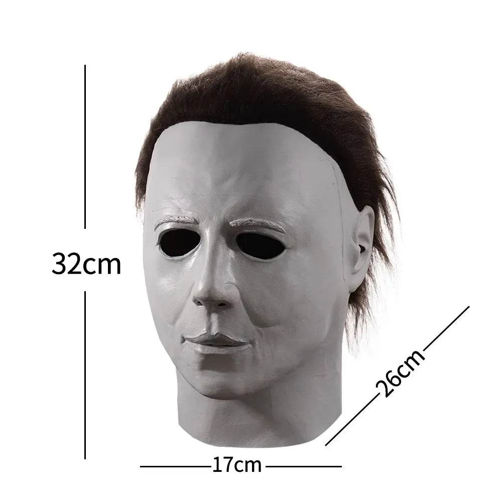 Authentic Mask Michael Myers White Latex Halloween Cosplay - ToylandEU