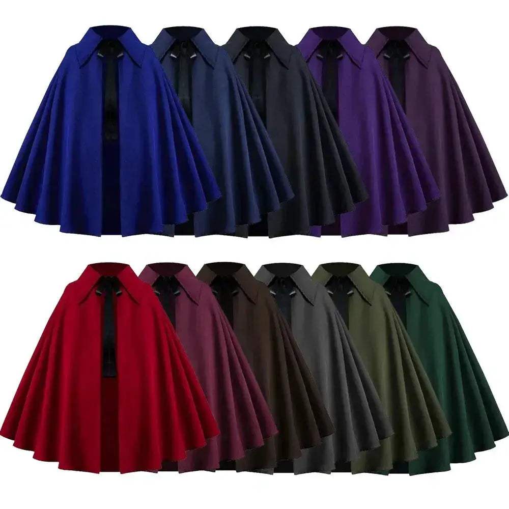 Authentic Medieval Cloak Cosplay Cape Costume For Women - ToylandEU