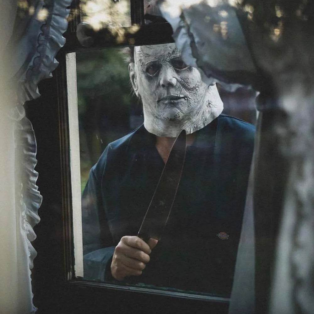 Authentic Michael Myers Mask Bloody Creepy Halloween Cosplay - ToylandEU
