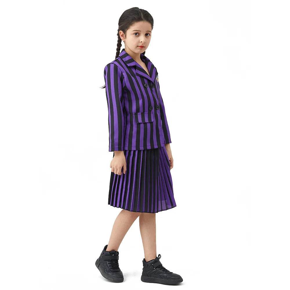 Authentic Nevermore Academy Wednesday Cosplay Uniform Women - ToylandEU
