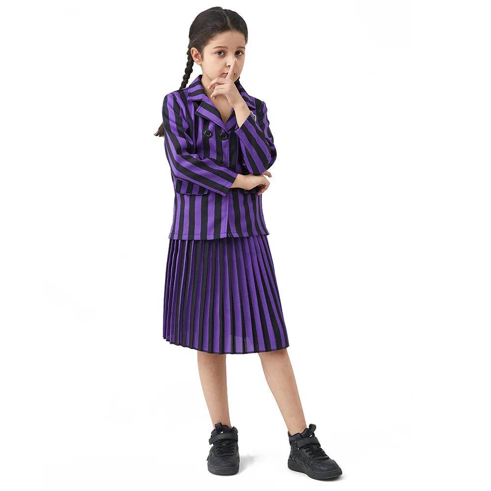 Authentic Nevermore Academy Wednesday Cosplay Uniform Women - ToylandEU