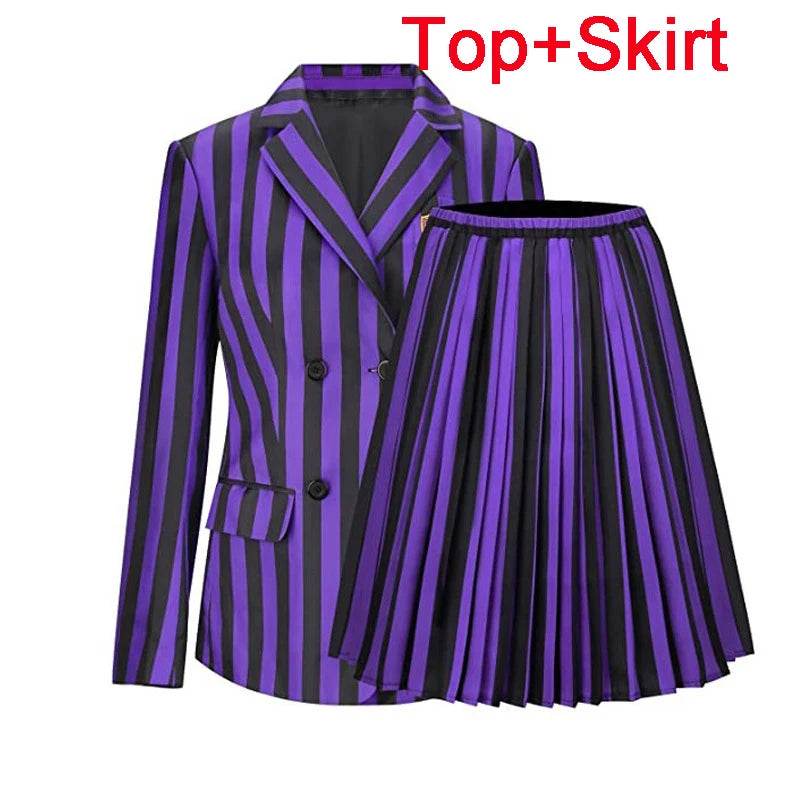 Authentic Nevermore Academy Wednesday Cosplay Uniform Women - ToylandEU