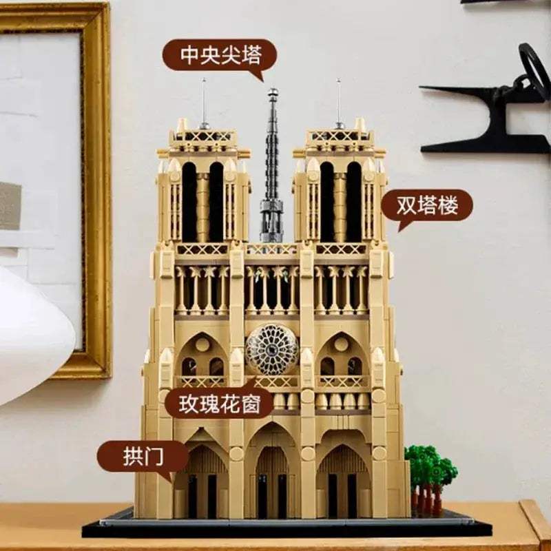 Authentic NotreDame Paris Architectural Building Kit For History Lovers - ToylandEU