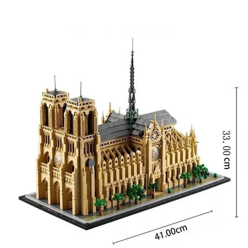 Authentic NotreDame Paris Architectural Building Kit For History Lovers - ToylandEU