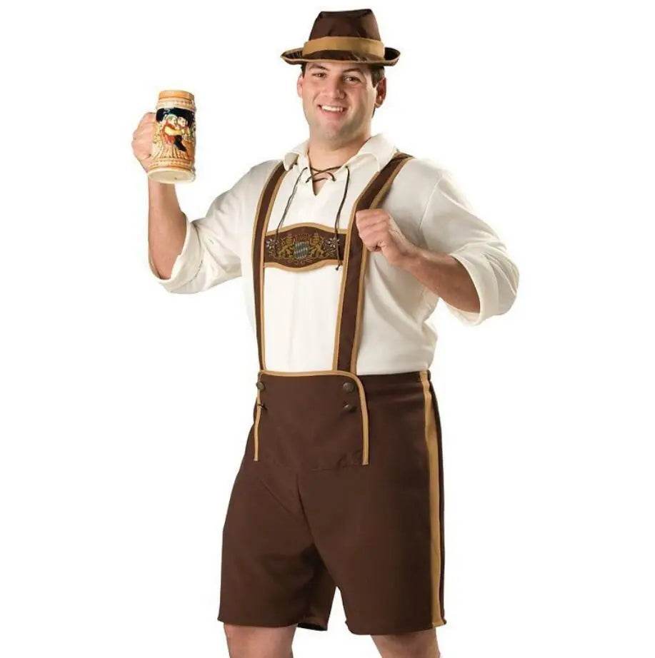 Authentic Oktoberfest Costume Lederhosen Set For Adults - ToylandEU