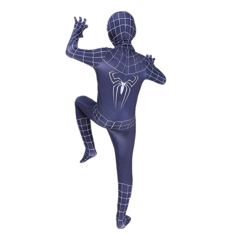 Authentic Spider Man Jumpsuit Costume Black Mask Halloween - ToylandEU