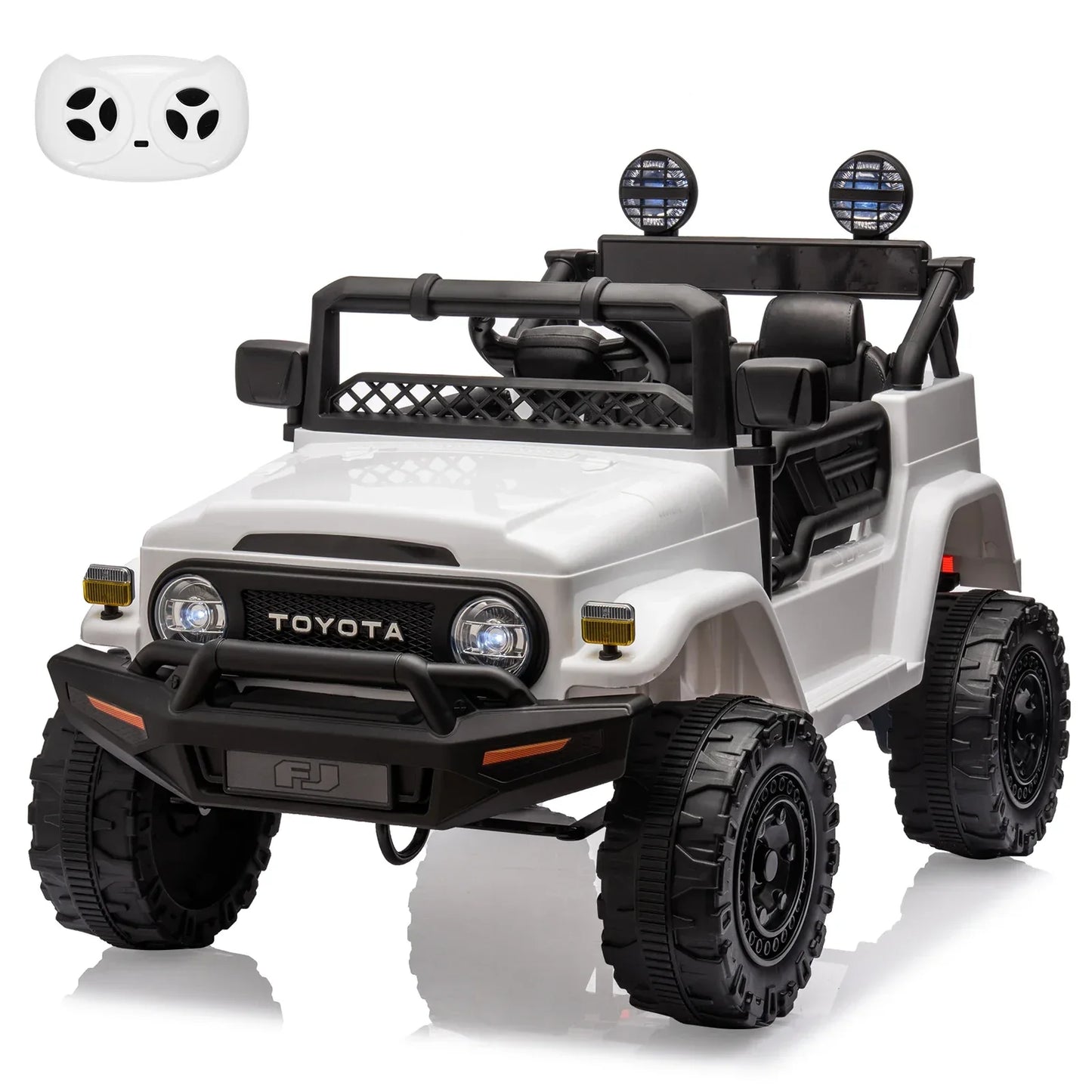 Authentic Toyota Licensed Ride On Car With LED Lights - ToylandEU