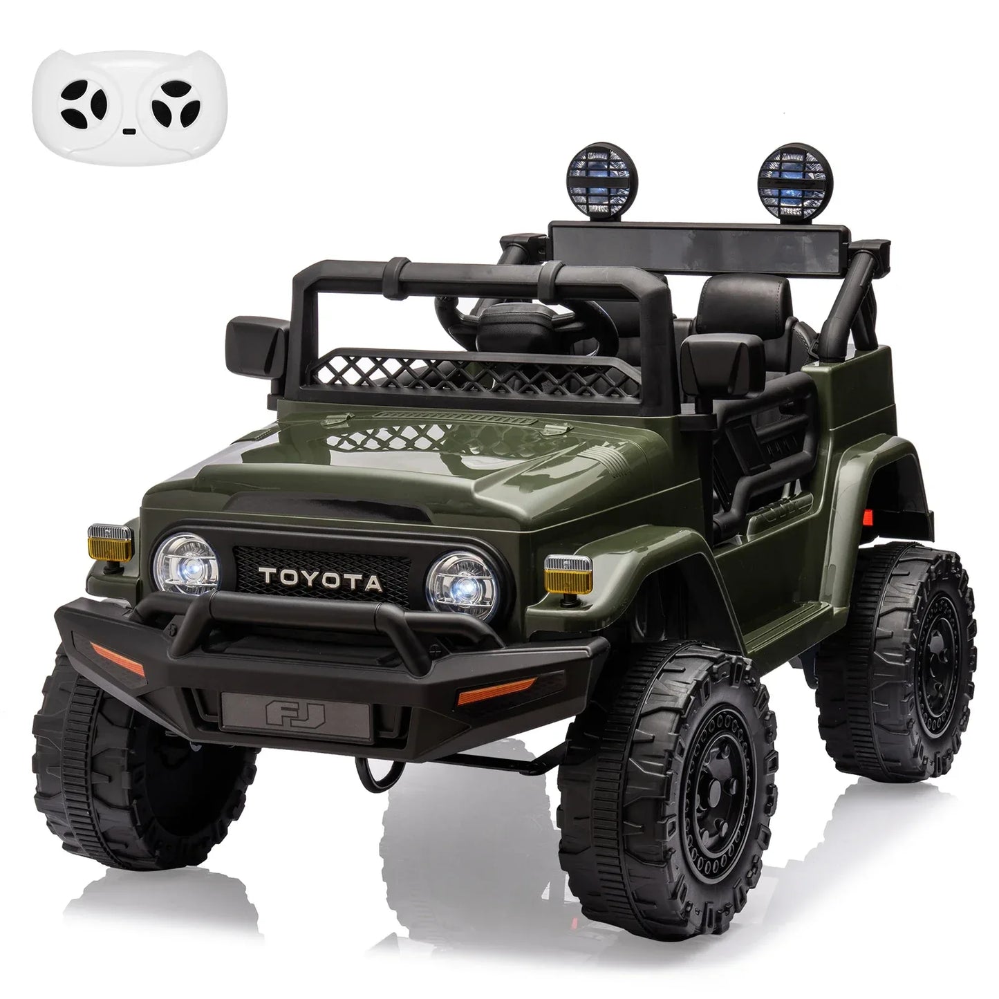 Authentic Toyota Licensed Ride On Car With LED Lights - ToylandEU