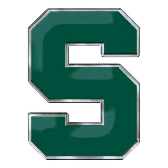  Michigan State Spartans Auto Emblem Color Alternate Logo 3D -  ToylandEU™