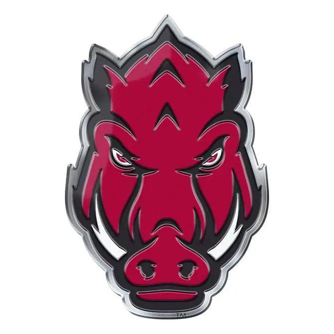  Arkansas Razorbacks Auto Emblem Alternate Logo Aluminum 3D -  ToylandEU™