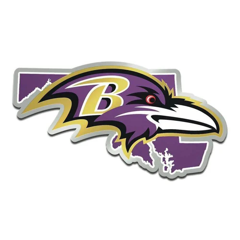 Baltimore Ravens Auto Emblem Acrylic State Shape Licensed -  ToylandEU™