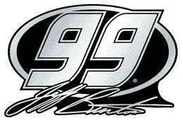  Jeff Burton Auto Emblem Silver Chrome Car Badge CO Official -  ToylandEU™