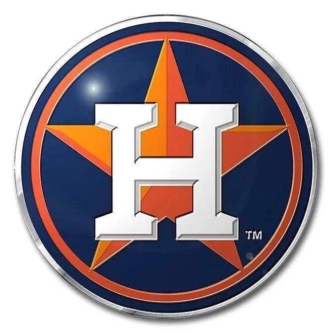  Houston Astros Auto Emblem Color Aluminum Durable Finish -  ToylandEU™