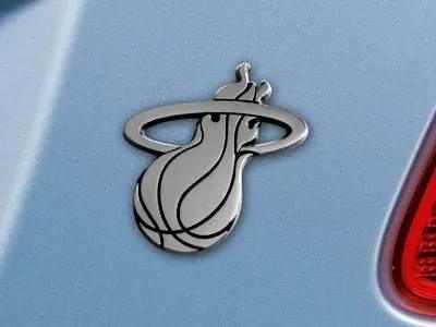  Miami Heat Auto Emblem Premium Metal Chrome Badge For Cars -  ToylandEU™