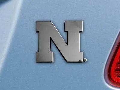  Nebraska Cornhuskers Auto Emblem Premium Chrome 3D Logo -  ToylandEU™