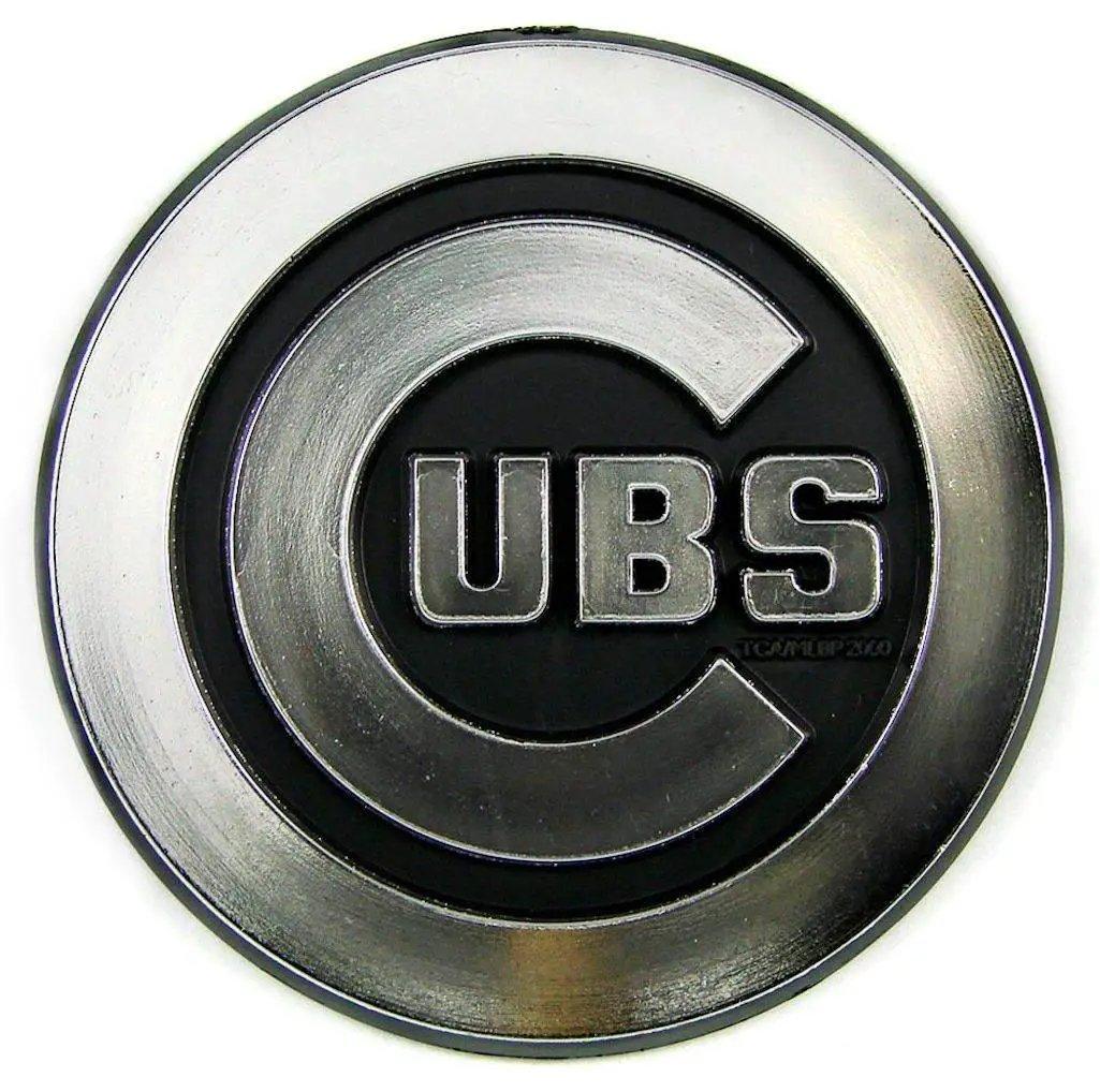  Chicago Cubs Auto Emblem - Silver -  ToylandEU™