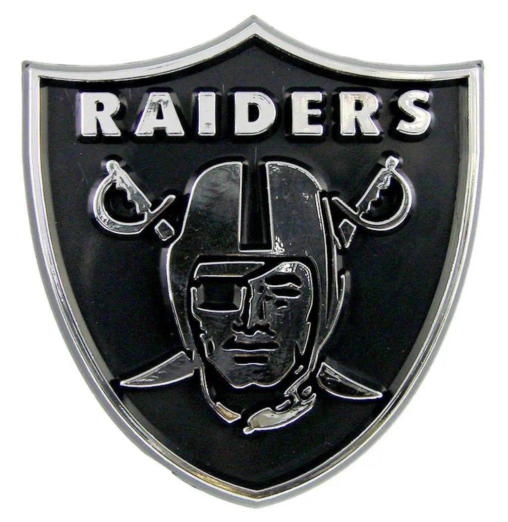  Las Vegas Raiders Auto Emblem - Silver -  ToylandEU™