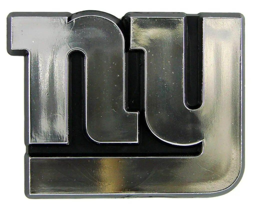  New York Giants Auto Emblem - Silver -  ToylandEU™