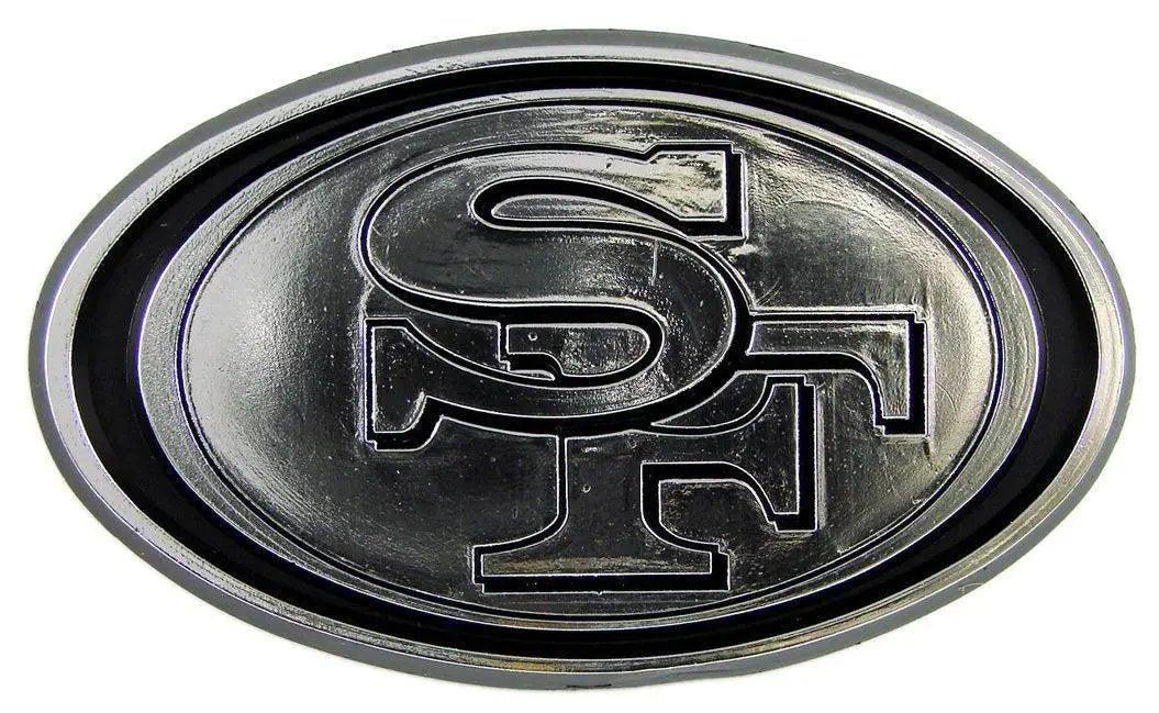  San Francisco 49ers Auto Emblem - Silver -  ToylandEU™