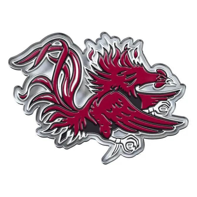  South Carolina Gamecocks Auto Emblem Color Logo 3D Embossed -  ToylandEU™