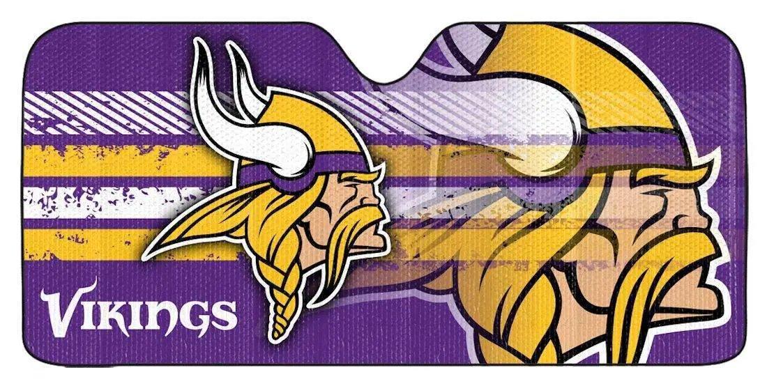  Minnesota Vikings Auto Sun Shade 59x27 UV Blocking -  ToylandEU™