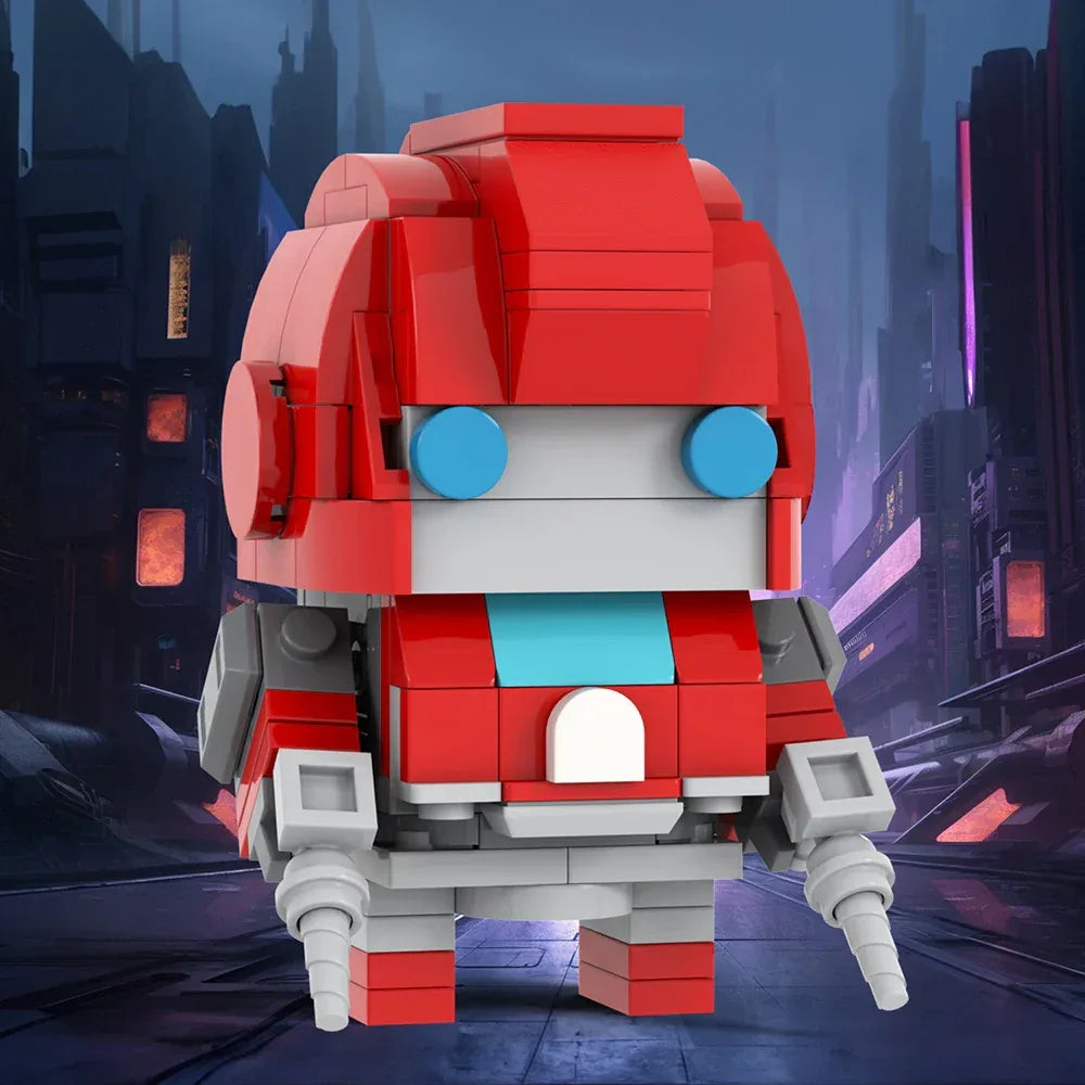 Autobots BrickHeadzed Educational Building Blocks Set For Kids - ToylandEU