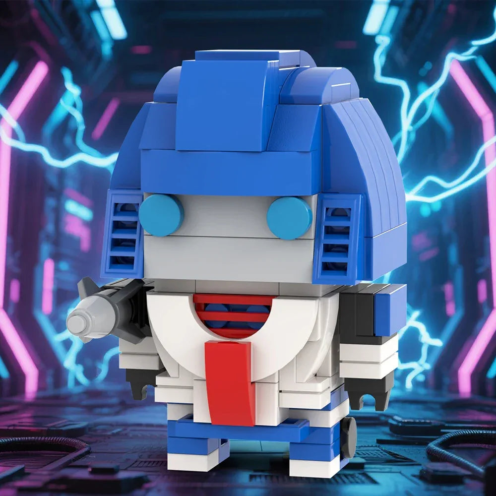 Autobots BrickHeadzed Optimus Primal Megatron Building Block Set Educational - ToylandEU