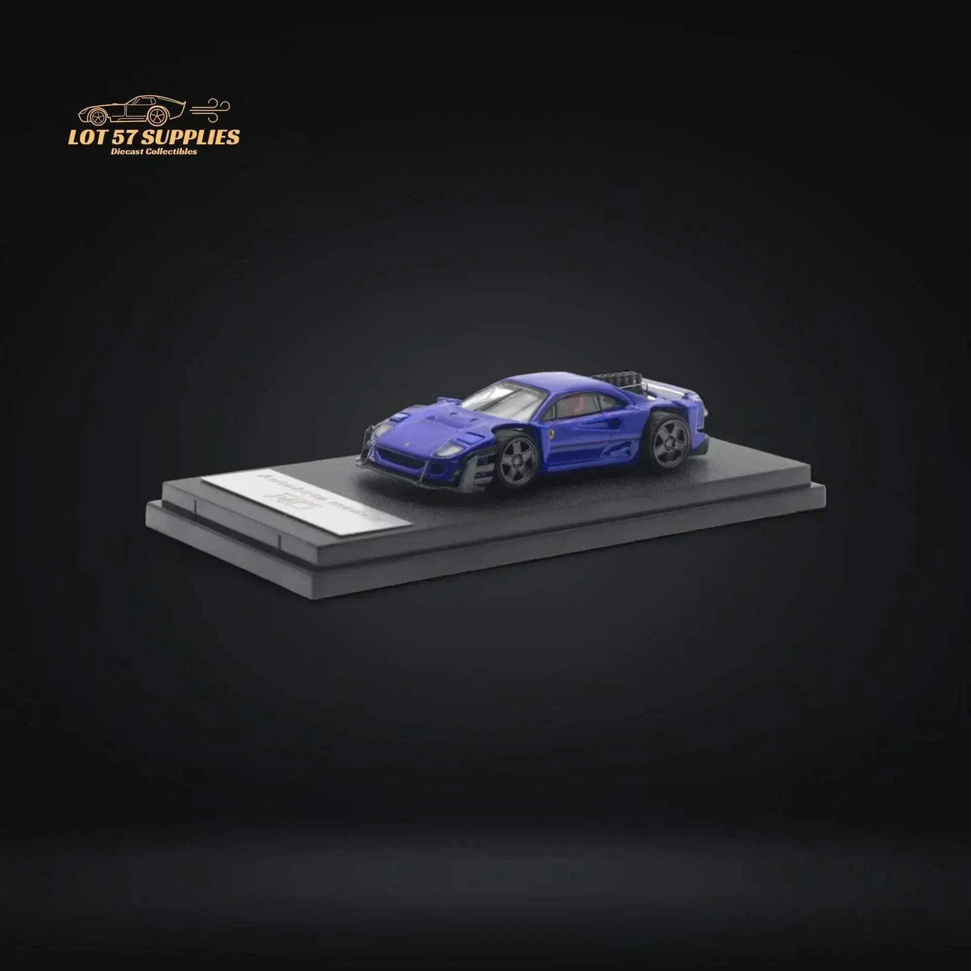 Autobots Modified Ferrari F40 AI Yasid in Blue 1:64 - ToylandEU