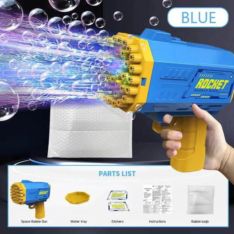  Automatic 40 Hole Blower Bubble Gunner Outdoor Kids Toys -  ToylandEU™