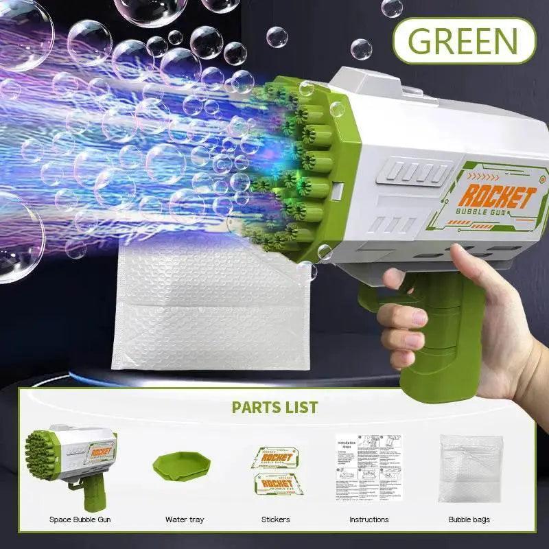 Automatic 40 Hole Blower Bubble Gunner Outdoor Kids Toys -  ToylandEU™