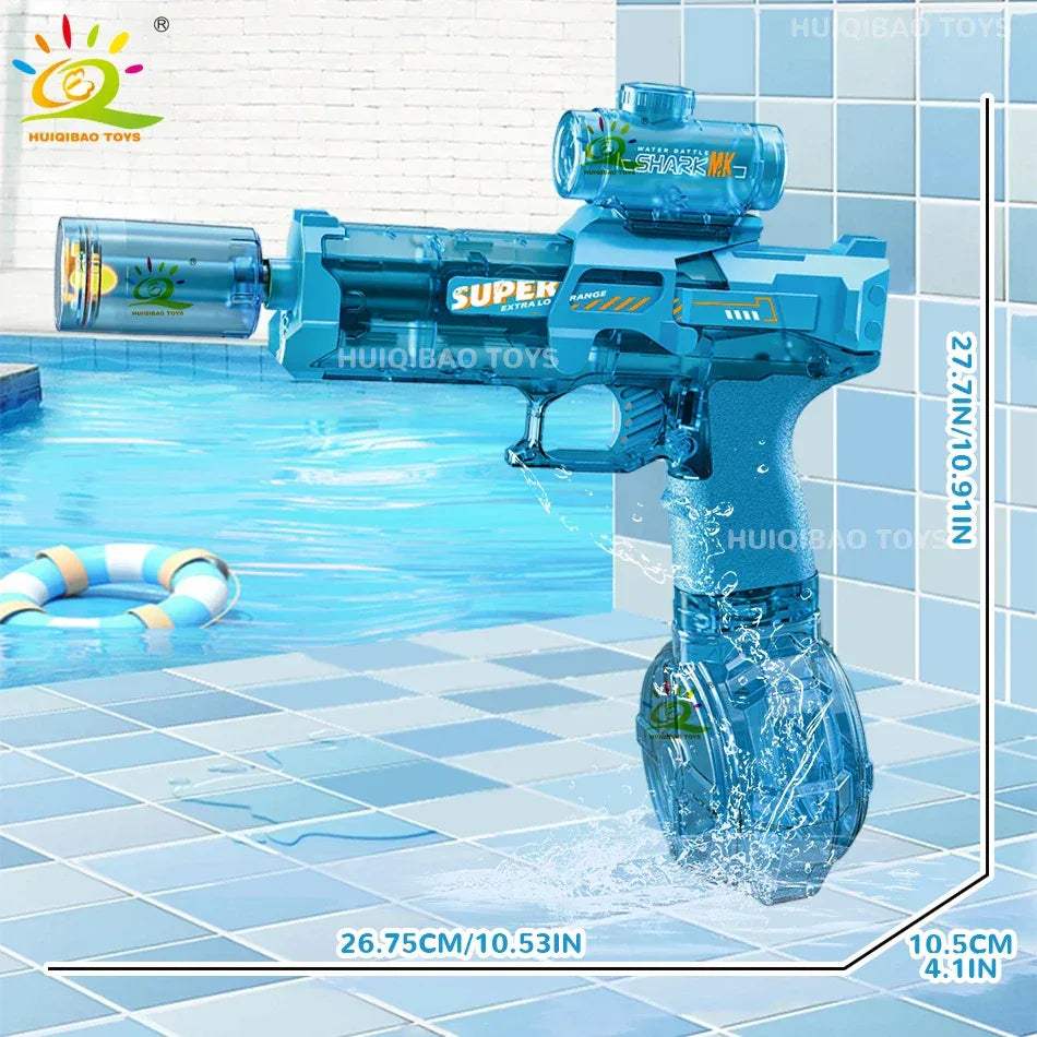 Automatic Electric Water Gun With Pulse Action For Outdoor Fun - ToylandEU