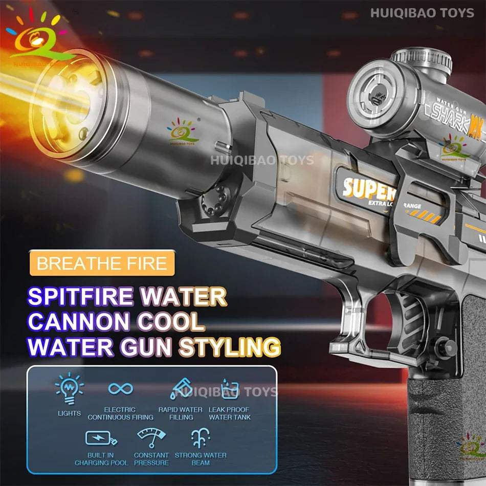 Automatic Electric Water Gun With Pulse Action For Outdoor Fun - ToylandEU