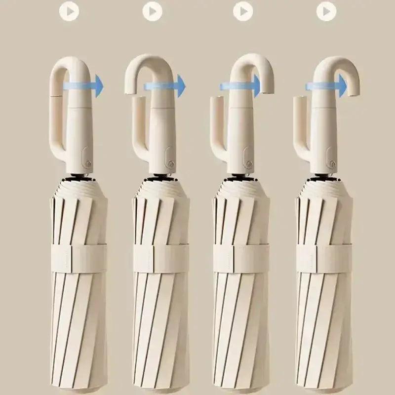  Automatic Folding Rain Umbrella Ultraviolet Protection -  ToylandEU™
