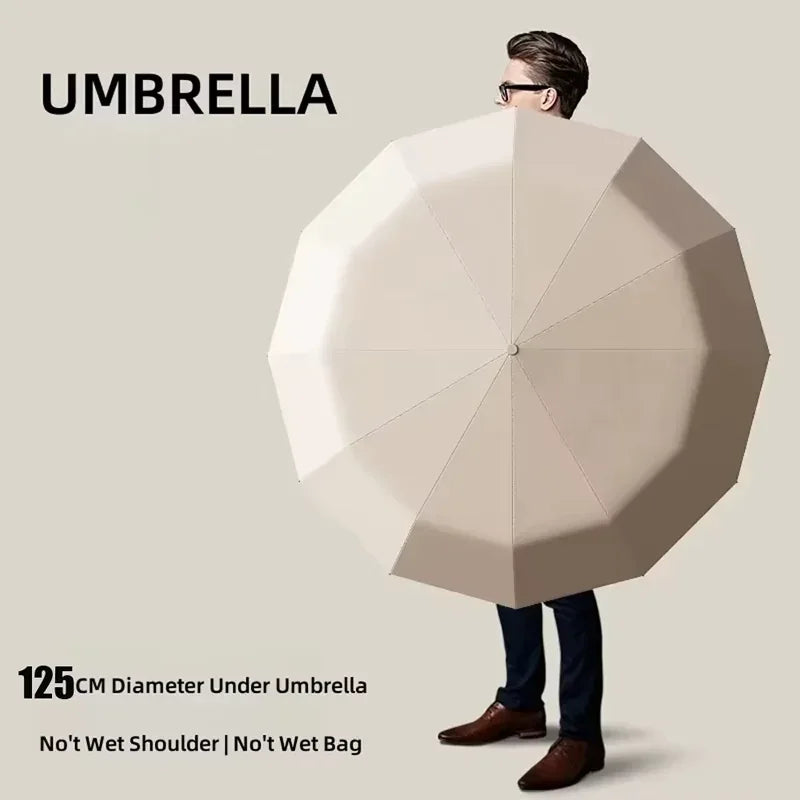 Automatic Folding Rain Umbrella With UlTraviolet Protection - ToylandEU