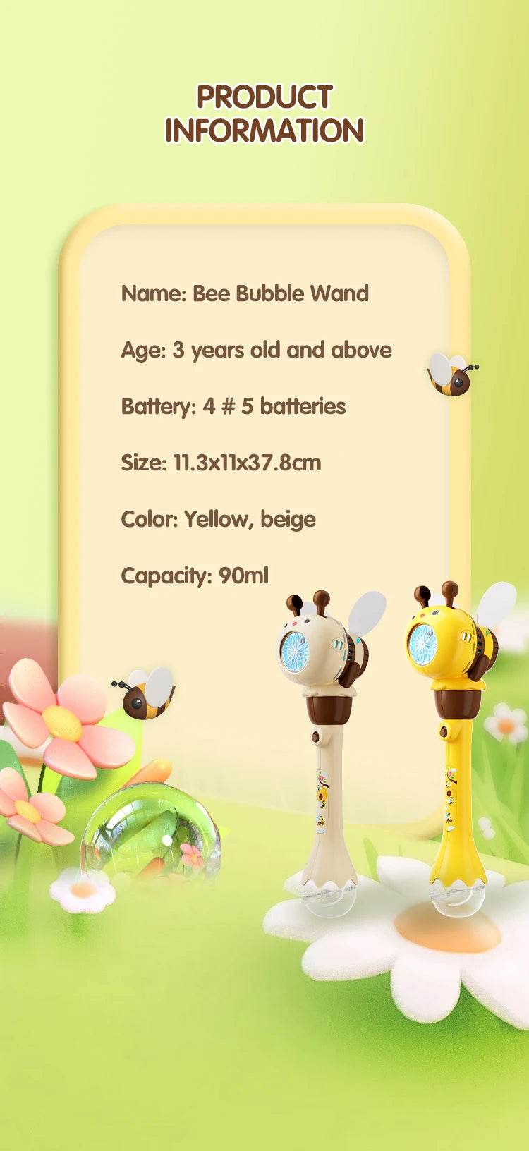 Automatic Hand-held Bubble Gun Stick Bubbles Machine 12 Hole - ToylandEU