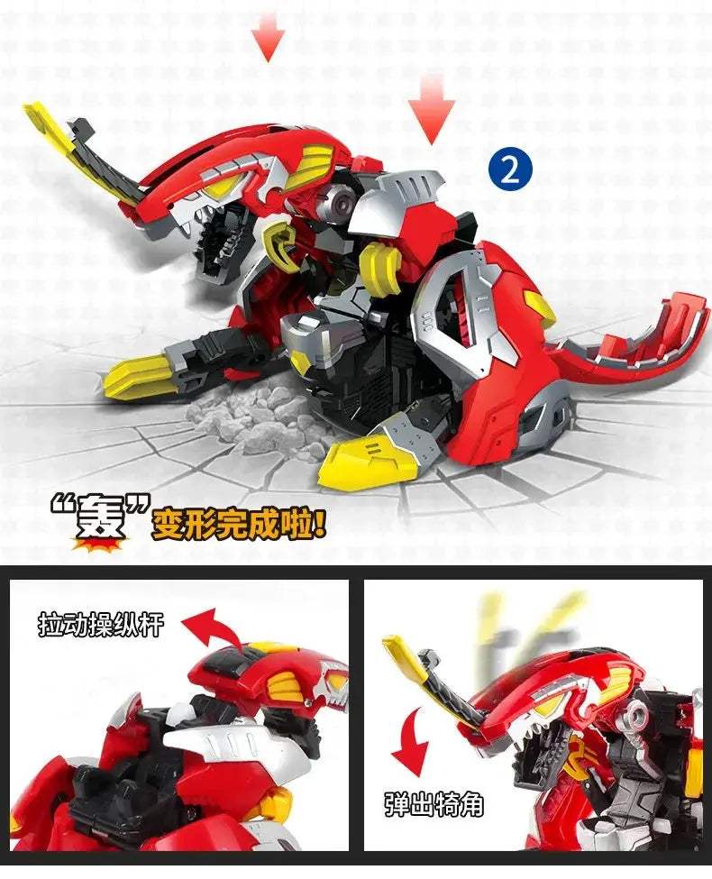 Automatic Transforming Dinosaur Egg Toys With Robot Tyrannosaurus - ToylandEU