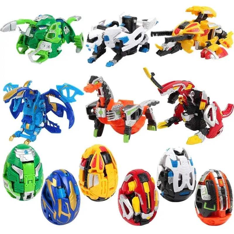 Automatic Transforming Dinosaur Egg Toys With Robot Tyrannosaurus - ToylandEU