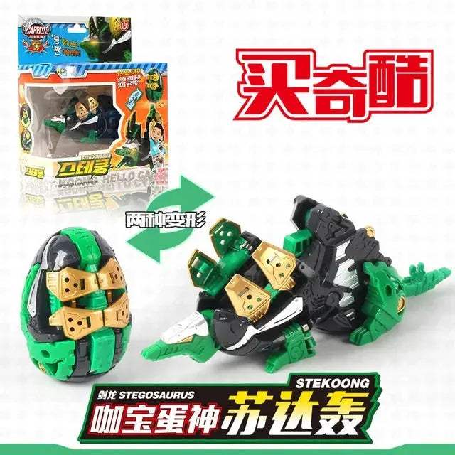 Automatic Transforming Dinosaur Egg Toys With Robot Tyrannosaurus - ToylandEU