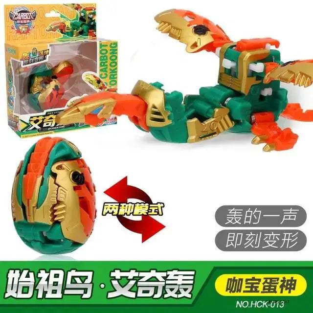 Automatic Transforming Dinosaur Egg Toys With Robot Tyrannosaurus - ToylandEU