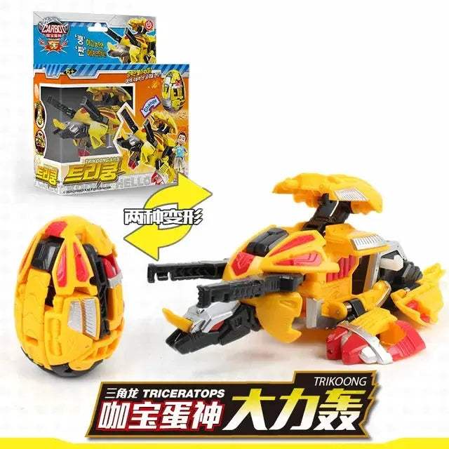 Automatic Transforming Dinosaur Egg Toys With Robot Tyrannosaurus - ToylandEU