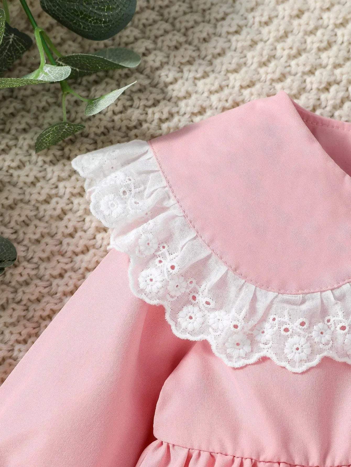 Autumn Baby Girls Dress Lace Princess Doll Collar Style - ToylandEU
