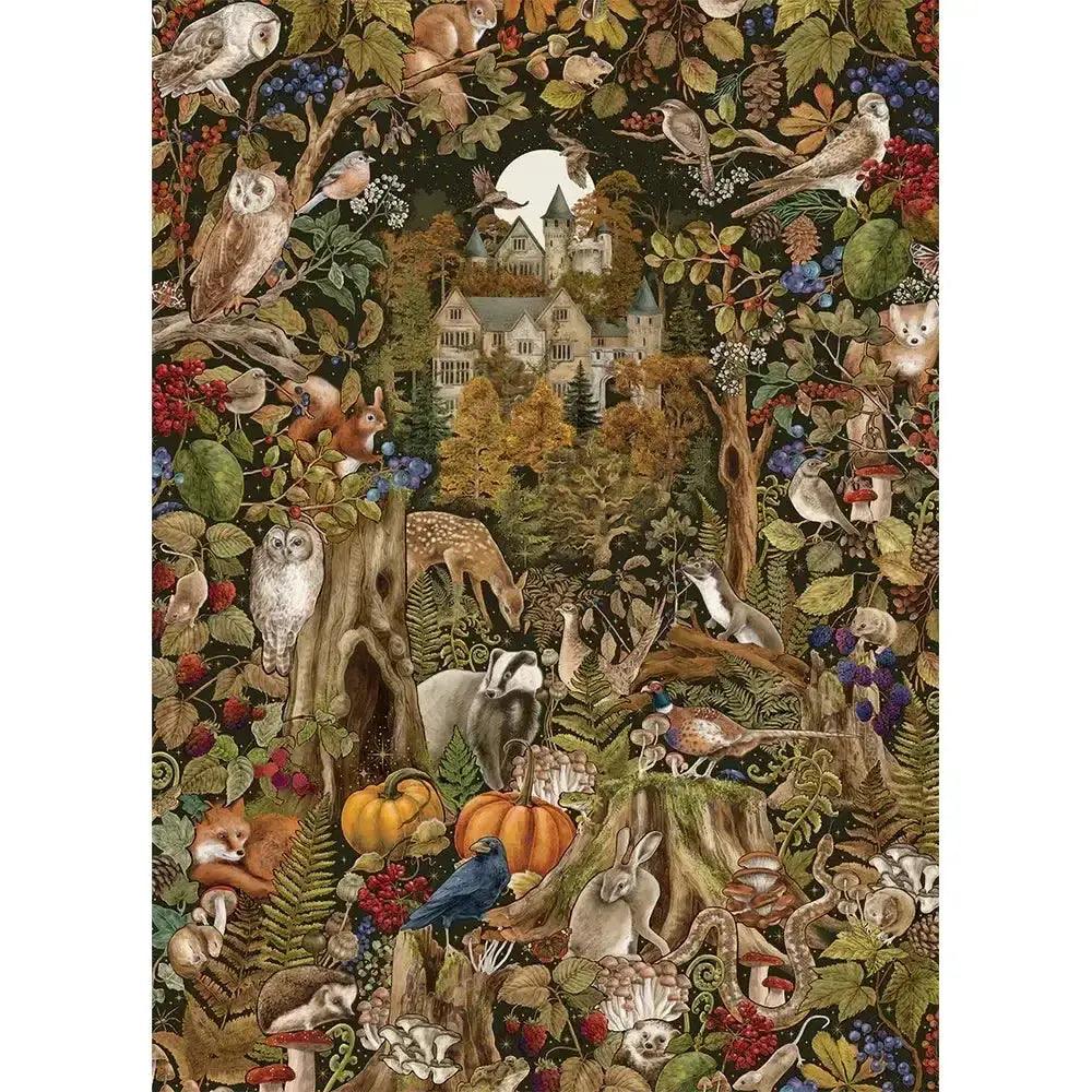  Autumn Equinox 1000 Piece Jigsaw Puzzle Moonlit Forest -  ToylandEU™