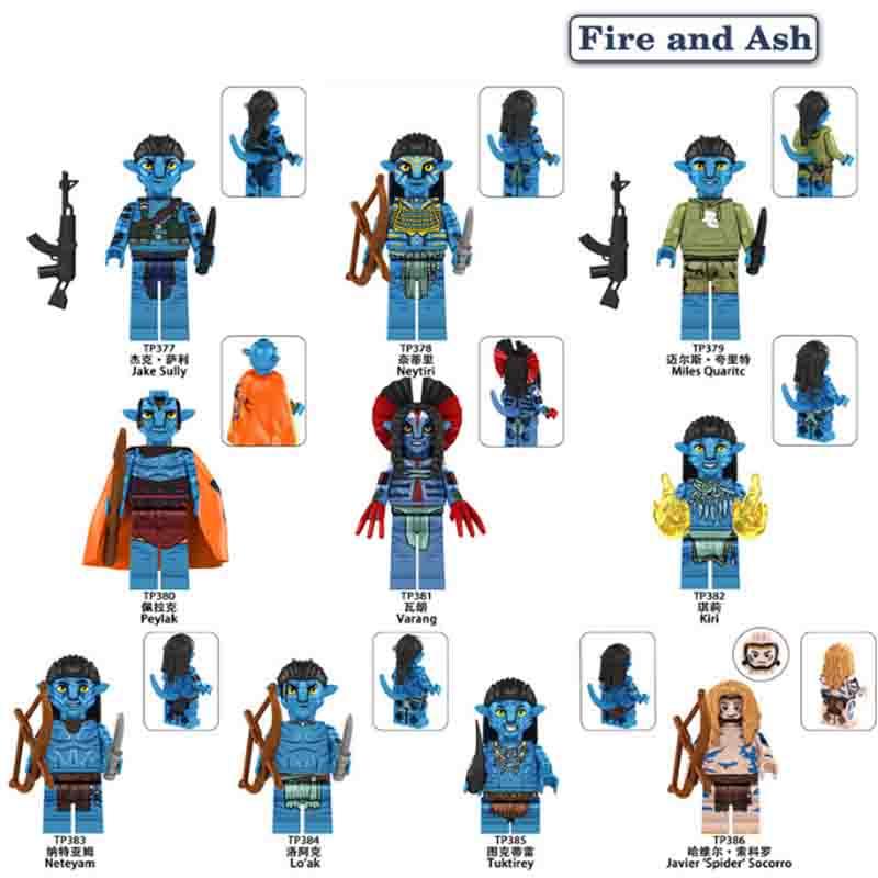  Avatar Fire and Ash Lego Compatible Minifigures Limited 