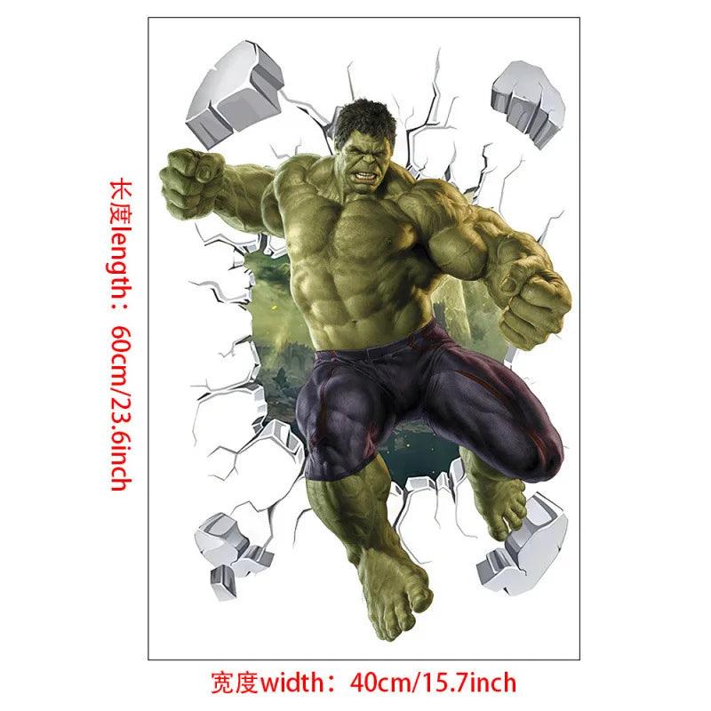 Avengers 3D Wall Sticker 60x40 cm Toylandeu