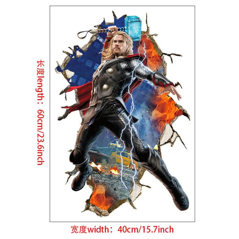 Avengers 3D Wall Sticker 60x40 cm Toylandeu