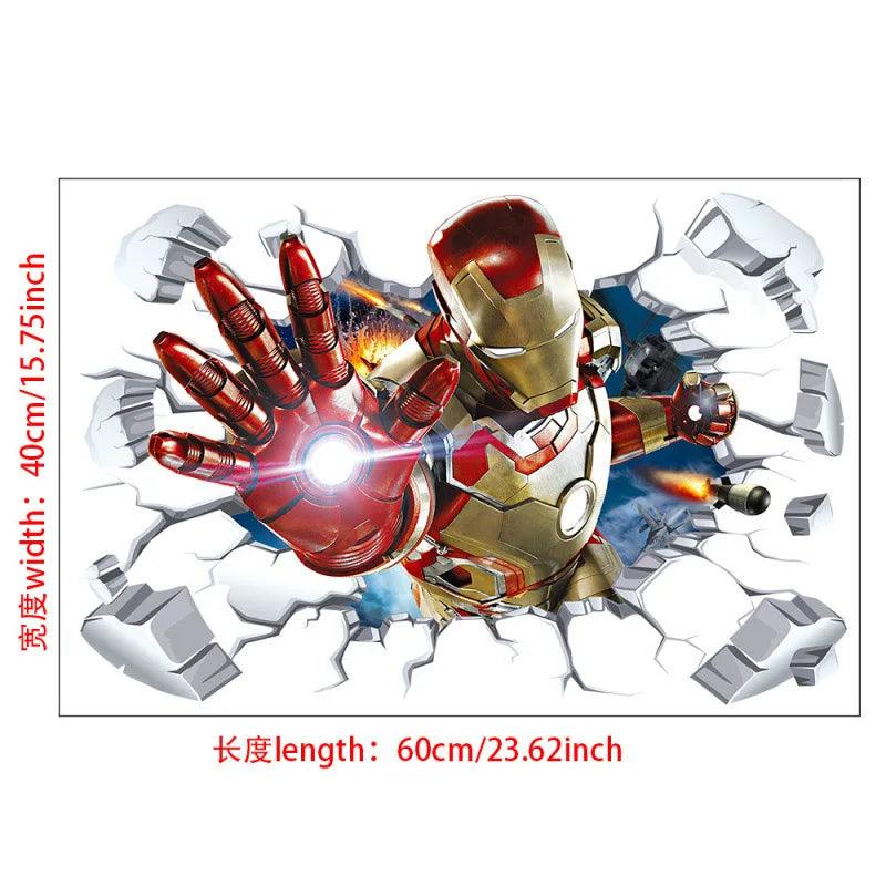Avengers 3D Wall Sticker 60x40 cm Toylandeu
